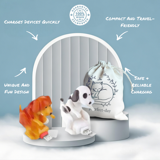 Chargeur rapide pour chien drôle