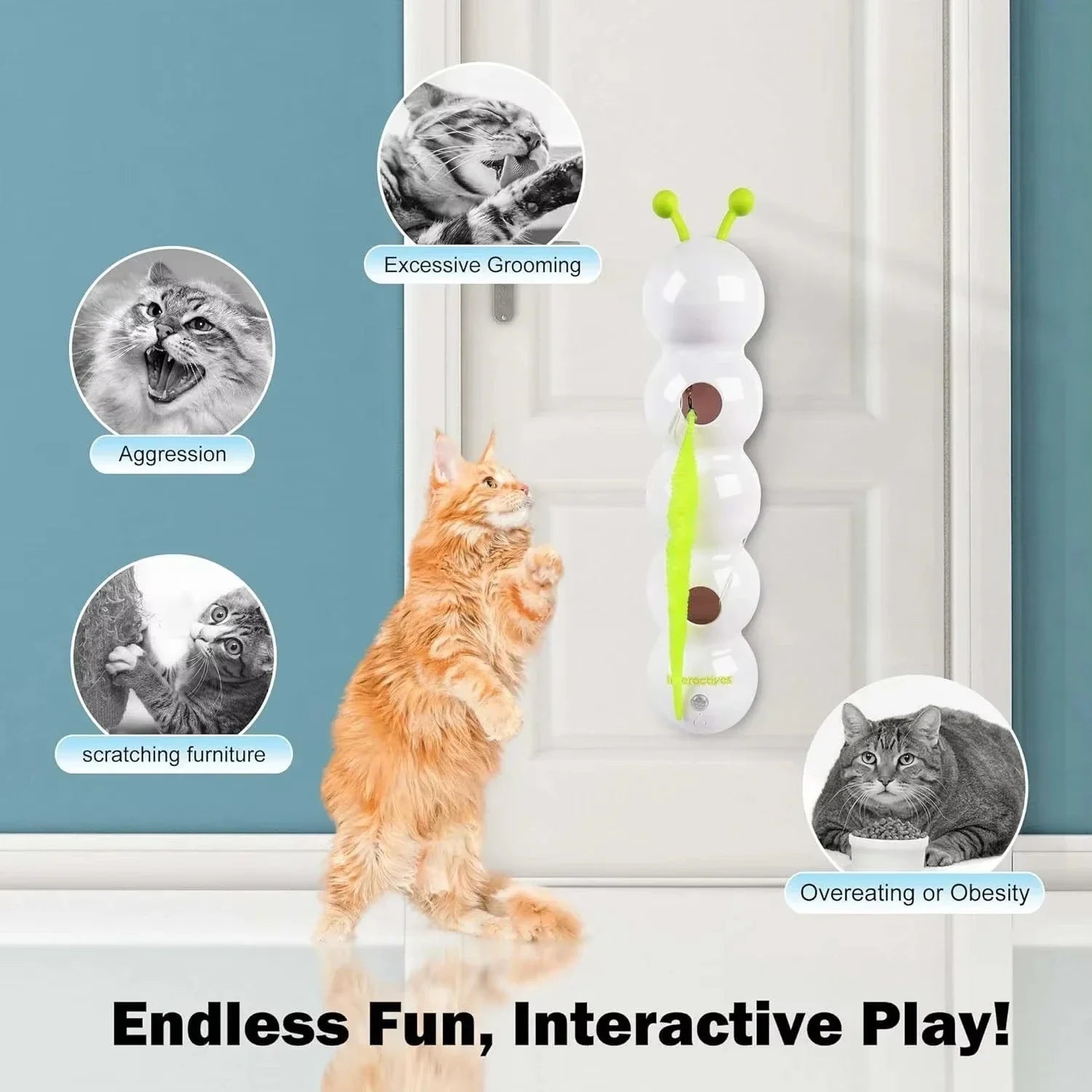Intelligent Cat Stick Pro for cats | Purrfect - day