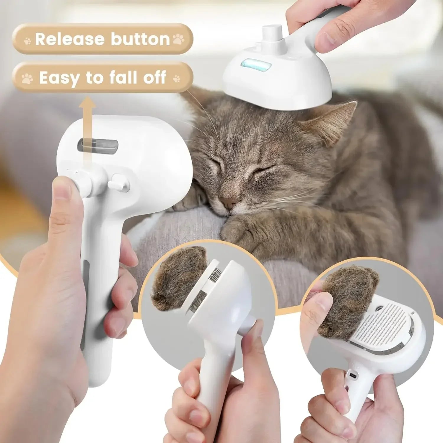 Pet Spray Comb™ for cats | Purrfect - day