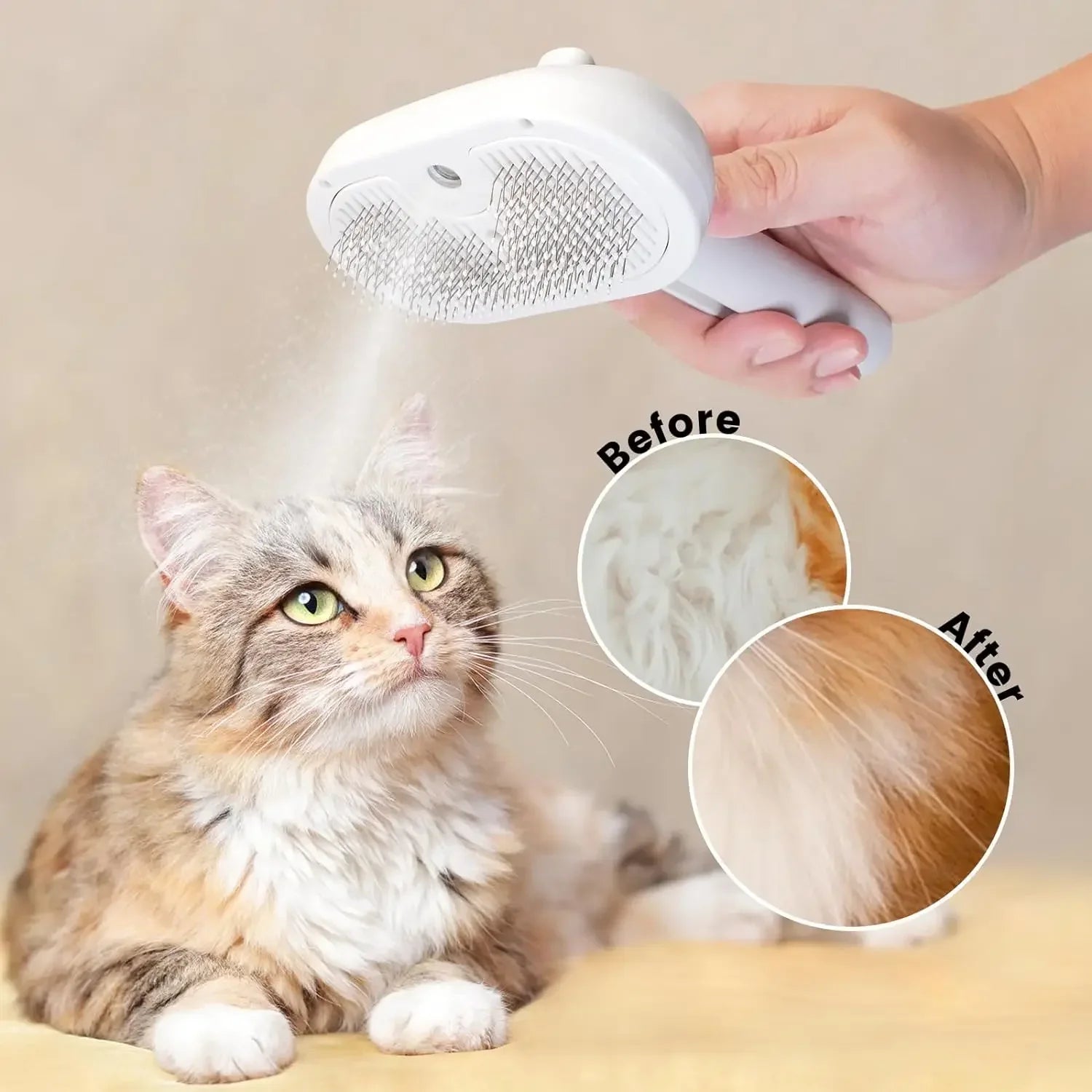 Pet Spray Comb™ for cats | Purrfect - day