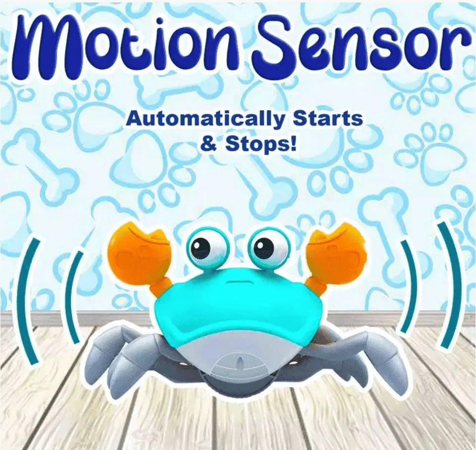 Interactive Crawling Crab™ for cats | Purrfect - day
