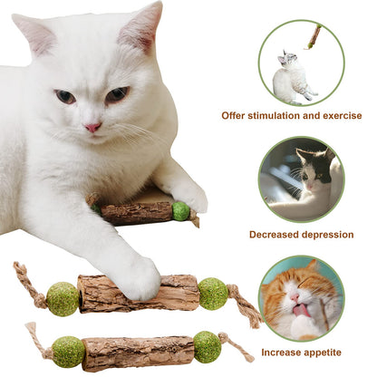 VineChew™ Natural Silvervine & Catnip Chews — 3 Pack