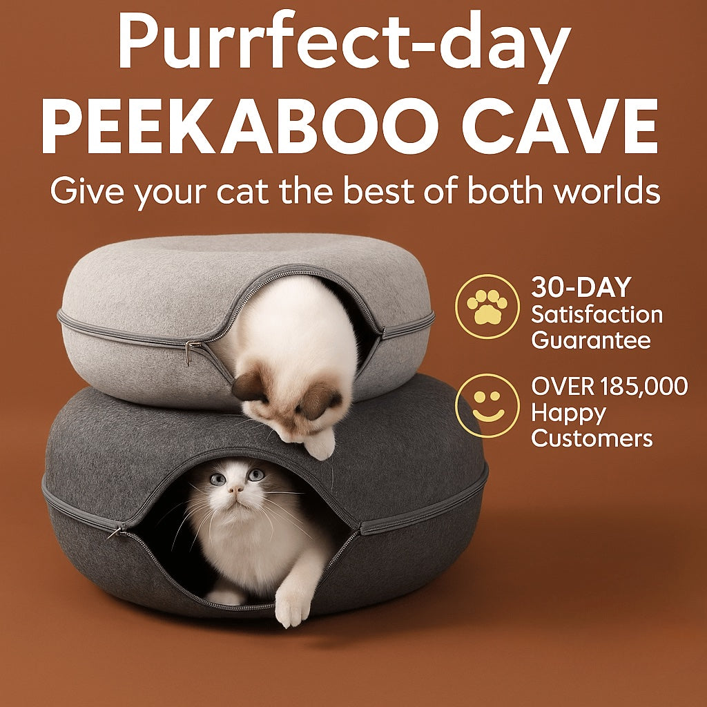Medium Peekaboo Cave included in the comfort sampler