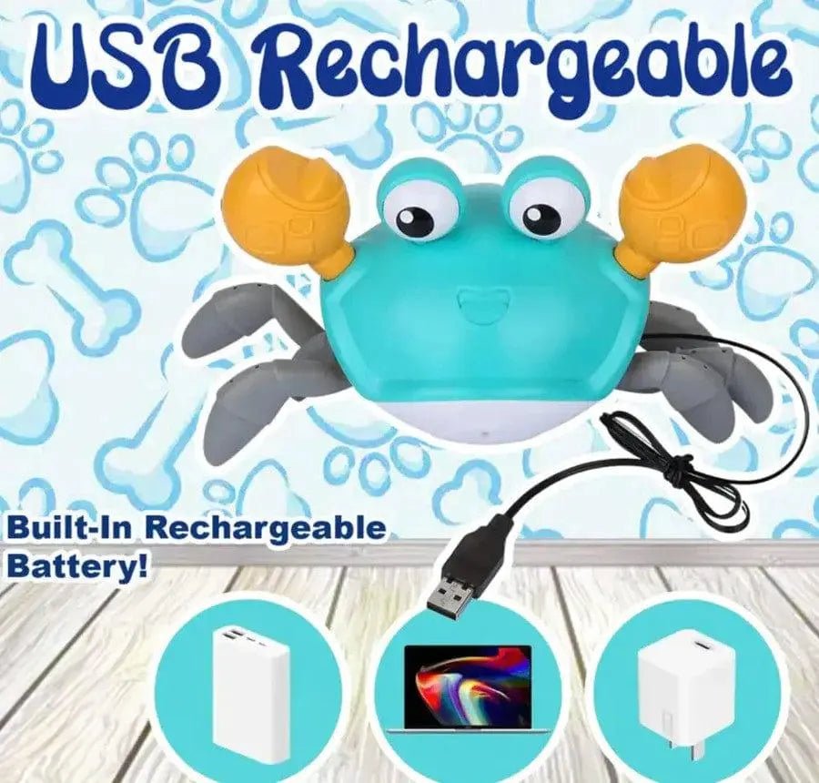Interactive Crawling Crab™ for cats | Purrfect - day