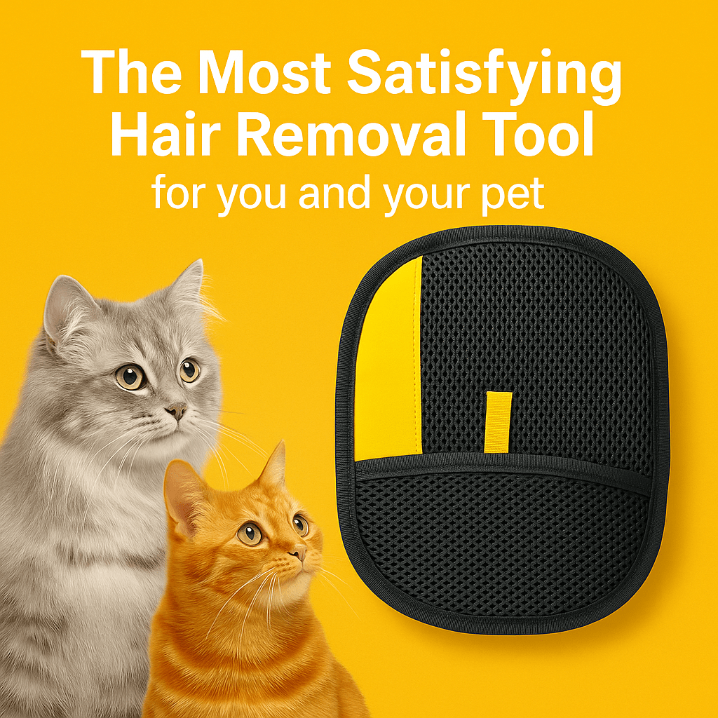 Pet Cleaning Glove for cats | Purrfect - day